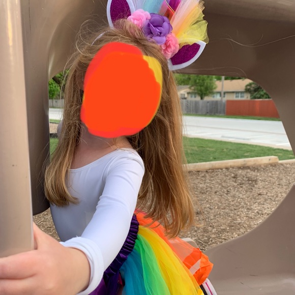 Unicorn Rainbow Birthday Outfit - Picture 2 of 3